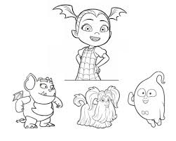 Vampirina coloring pages are set of pictures of a young vampirina girl who faces the joys and trials of being the new kid in town when her family moves from transylvania to pennsylvania. Vampirina Coloring Pages 100 Pictures Free Printable
