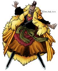 He wreaked havoc on the seas during roger's time and is the main antagonist of the tenth one piece. Gold Lion Shiki By Deer Head On Deviantart