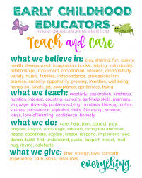 Early Childhood Educators Teach And Care Printable Poster Early Childhood Education Activities Early Childhood Education Quotes Early Childhood Education