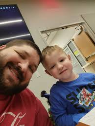 Spending time with my son Dion in the transformation rehab ￼Christmas lunch