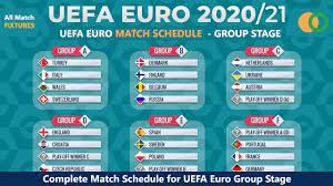 Knockout stage matches will occur from june 27 as the round of 16, quarterfinals, semifinals, and final will be played. Uefa Euro 2020 Group D Fixtures Euro 2021