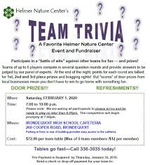 If you paid attention in history class, you might have a shot at a few of these answers. West Irondequoit Csd Registration Underway At Team Trivia Questions Test Your Knowledge On A Variety Of Subjects Some Serious Some Silly But All For A Good Cause Proceeds From