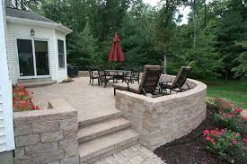 The process is similar for paver laying patterns such as pinwheel or herringbone patterns, but laying the pattern may be a bit more complicated. Raised Paver Patio Contemporary Patio Boston By Perennial Landscaping Houzz