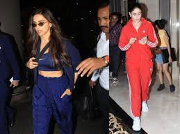 From Deepika Padukone To Kareena Kapoor Bollywood Celebs Who Made Tracksuit A Fashion Statement Times Of India Deepika padukone makes a monochromatic statement as she struts out of the airport;