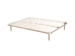 Maybe you would like to learn more about one of these? Cadre Lattes A Monter 140 X 190 Cm 2x19 Lattes Avec Pied Beige