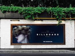 Roadside Advertisement Billboard Mockup Free Mockup Billboard Mockup Billboard Outdoor Advertising Mockup