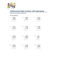 Double digit subtraction with regrouping. 3 Digit Subtraction Regrouping Worksheet Pdf Two Digit Subtraction Worksheets Here Is An Overview Of The Sheets Available Topgear Movie
