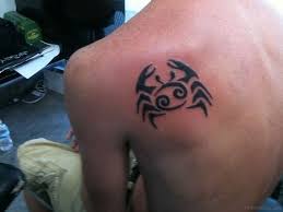 If you are born between june 21 and july 22 you have cancer as your zodiac sign. Zodiac Cancer Tribal Tattoo