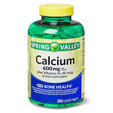 A good source of vitamin d, vitamin c plus more. Spring Valley Calcium Plus Vitamin D3 Coated Tablets 250 Ct Walmart Com Walmart Com