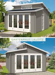 Gartenhaus Lausitz 40 Iso Mit Falttur Haus Gartenhaus Oberlicht
