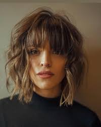 Short hair with bangs for thin hair, short hairstyles with bangs frame your face perfectly and attract all the attention. Pin By Kim Crook On Changing Up The Hair Short Thin Hair Medium Hair Styles Hairstyles For Thin Hair