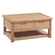 Accent your living room with a coffee, console, sofa or end table. Moderna Oak Furniture Coffee Table With Drawers Sale
