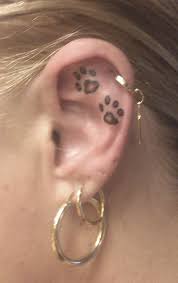 55 Incredible Ear Tattoos Cuded Ear Tattoo Cute Ear Piercings Body Art Tattoos