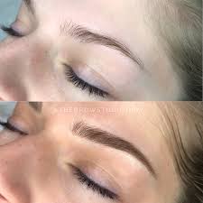 With microblading, instead of using ink, we use pigment. Before And After Microblading At Thebrowstudioindy Com Before And After Eyebrows Microbladin Mircoblading Eyebrows Microblading Eyebrows Powdered Eyebrows