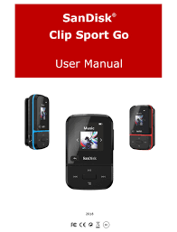 I try to post things that i do that fixes the problems i have at the time being. Sandisk Clip Sport Go User Manual Pdf Download Manualslib