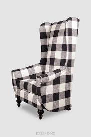 Black And White Checkered Armchair Pin On Furniture By Roger Chris