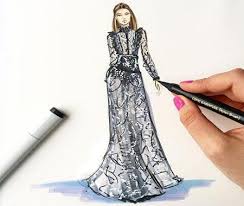 A dress or clothing style will reflect your true self. Fashion Design Flat Sketch For Android Apk Download
