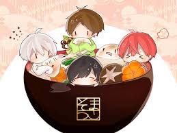 soramafuurasaka かわいいチビ アニメ 男性 ちびキャラ イラスト