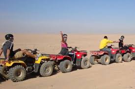 An exciting quad bike ride is waiting for you in the desert, followed by an interesting sandboarding session. Goadventure Sunset Bedouin Bbq Dinner Safari In Hurghada Desert