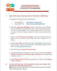 Semakan keputusan tawaran kemasukan ke mrsm tingkatan 1 boleh dilakukan secara online. Kptm Bangi Yuran
