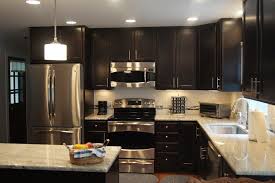 Dazzling Kashmir White Granite Method Raleigh Modern Kitchen Remodeling Ideas With Dark Chocolate Cabinets Kitchen Remodel Small Home Kitchens Kitchen Remodel
