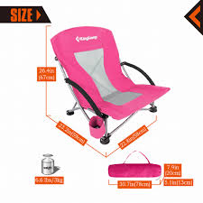 This folding beach chair for comes with a set of qualities. Kingcamp Lightweight Strong Stable Folding Beach Chair With Mesh Back Kc3841