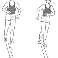 Race Walking Along The Lines On The Road Download Scientific Diagram