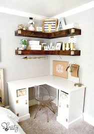 Diy Corner Desk 15 Diy Corner Desk Ideas With Step By Step Plans Diy Crafts Kidsroomdecor Diy Corner Desk College Apartment Decor Bedroom Makeover