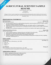 While a fresher may not have former workforce experience, that doesn't mean they don't have any relative. Agriculture Scientist Resume Anaxmen