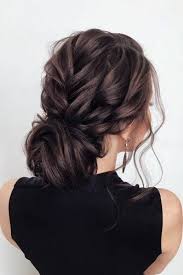48 Perfect Bridesmaid Hairstyles Ideas Wedding Forward Hair Styles Thick Hair Styles Long Hair Styles