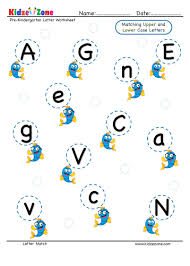 Alphabet and letter recognition match upper and lowercase. Match Lowercase To Uppercase Letters Worksheet 5