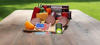 When summer sausage is made naturally the fermentaion summer sausage is a cured sausage which therefore can be preserved. Ohlemacher S Wisconsin Meat Cheese Products