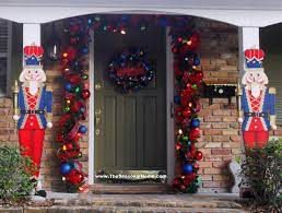 The Seasonal Home Christmas Decorations Front Porch Christmas Decor Outdoor Christmas Decorations