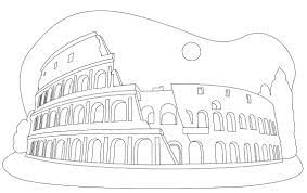 «tityrus et fruges aeneiaque arma legentur roma triumphati dum caput orbis. Dibujos De Coliseo De Roma Para Colorear Para Colorear Pintar E Imprimir Dibujos Online Com