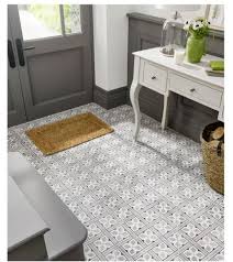 Black And White Ceramic Floor Tile Laura Ashley Victorian Style Mr Jones Black White Ceramic Floor Tiles Per M2 Hallway Tiles Floor Hallway Flooring Tiled Hallway