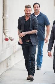 Soccer star david beckham has played for manchester united, england, real madrid and the l.a. David Beckham Off Duty Style Vogue Germany