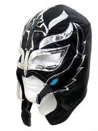Rey Mysterio Adult Lucha Libre Wrestling Luchador Mask | Black | Costume  Mask | eBay