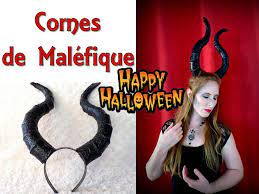 Il faut donc donner à un costume d'enfant une tournure: Tuto Halloween Costume Cornes De Malefique Youtube