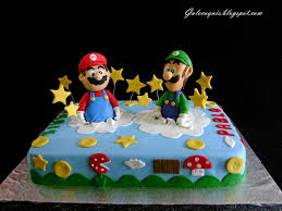 Luke as luigi and nicholas as mario. Super Mario And Luigi Cake By Gardenia Galecuquis Cakesdecor