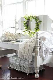 For stubborn stains, use a solution of 1 cup bleach to 1 gallon water. Striped Headboard Bench 7 Confessions Of A Serial Do It Yourselfer