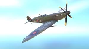 Supermarine Spitfire By Renafox Download 3d Model Supermarine Spitfire 3d Model Model