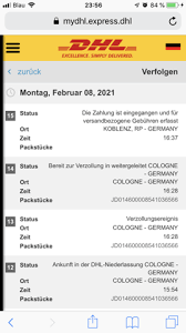 Wann kommt dhl zu mir? Wann Kommt Mein Paket Von Dhl Express An Post Versand Zoll