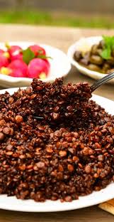 Mujadara Hamra Lebanese Recipes Authentic Lebanese Recipes Mujadara Recipe