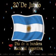 El 13 de febrero de 1812, manuel belgrano propone al gobierno la creación de una escarapela nacional, en vista de que los cuerpos del ejército usaban distintivos diversos, y así. Dia De La Bandera Gif Diadelabandera Discover Share Gifs