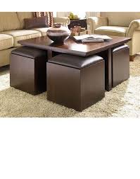 Square Coffee Table With Ottoman Underneath Storage Ottoman Coffee Table Coffee Table With Seating Square Ottoman Coffee Table