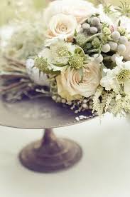 Idea for wedding bouquets in silver. Combination Of Silverware And Roses Love It