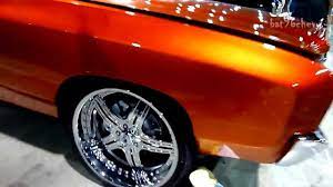 Orange car, custom cars paint, car. 71 Chevy Monte Carlo On 22 Asantis V103 Car Show 2011 Hd Youtube