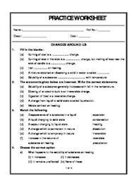 Worksheet Of Change Around Us Change Around Us Environment And Our Surroundings Science In 2020 Science Worksheets 2nd Grade Worksheets Worksheets