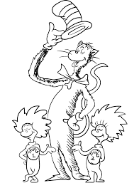 12/01/17 1:50p deviantart greenapplefreak thing 1 and thing 2 who are they? Cat With Thing 1 And Thing 2 Coloring Page Free Printable Coloring Pages For Kids
