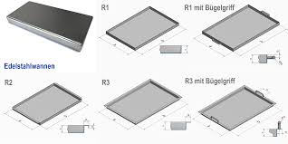 Gn behälter gastronorm 1/2 edelstahl (65 millimeter) € 5,50*. Wanne Auffangwanne Behalter Becken Edelstahl Kaufen Von Versandmetall Versandmetall Online Shop